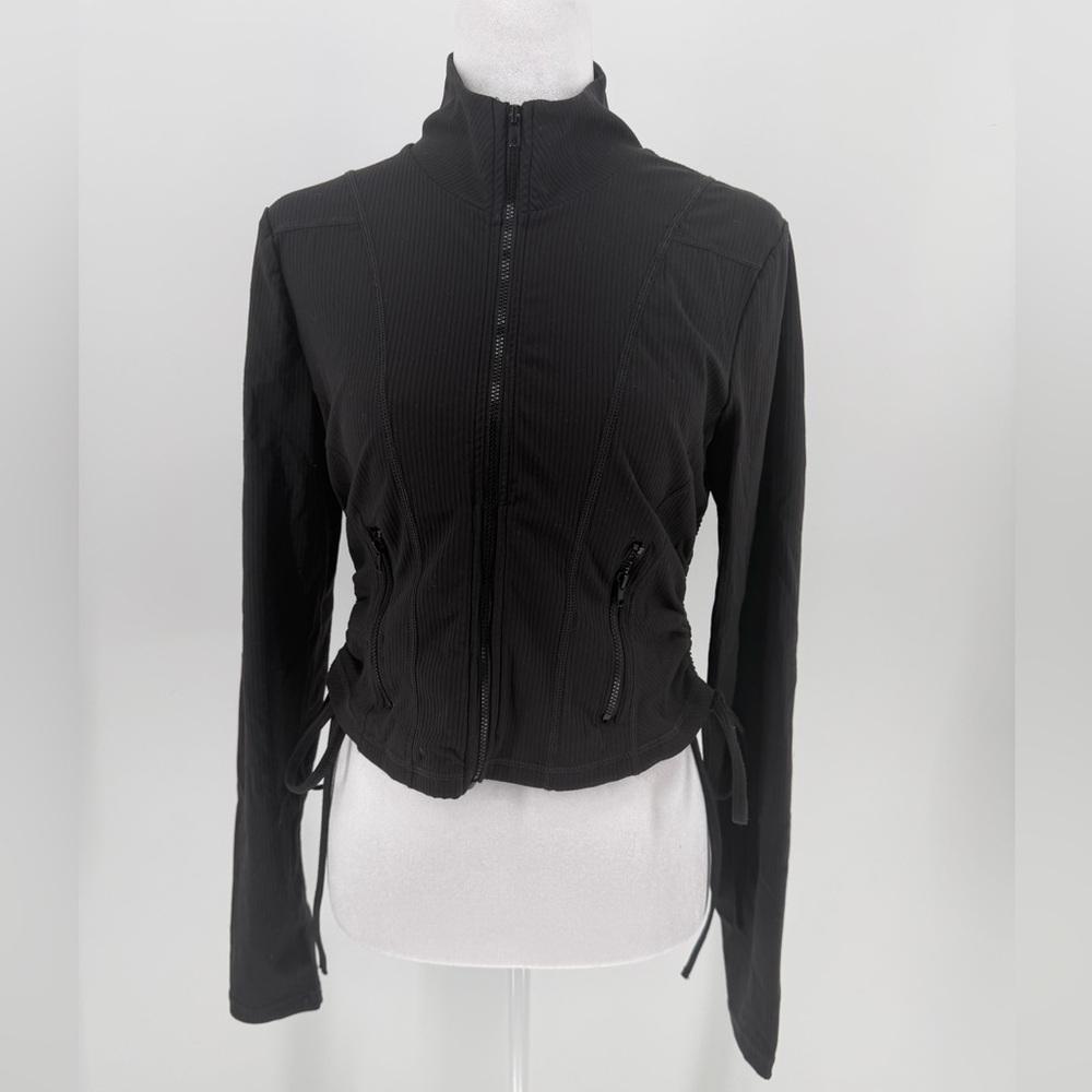 PAC Womens Medium Active Gym Workout Cinched Sides Jacket